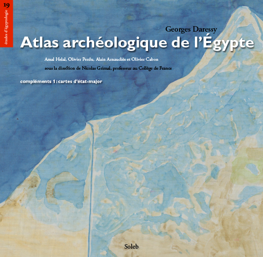 Georges Daressy, Atlas archéologique de l’Égypte, cartes d’état-major.