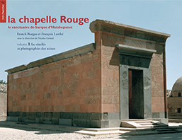 la chapelle rouge d’Hatchepsout