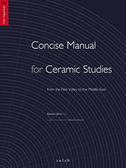 couverture Concise Manual for Ceramic Studies